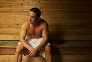 Ang Sauna adunay usa ka relaks nga epekto sa hapsay nga kaunuran sa prostate gland